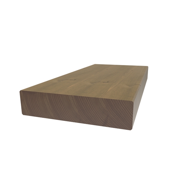 28X120 TRALL SLÄT MÖRE GRÅ CONCISE L=3,6